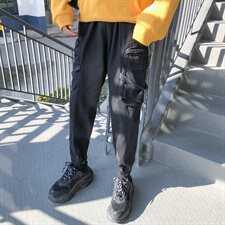 男款新款港风潮流收脚裤子714-3款，男装休闲裤，星座1404-3