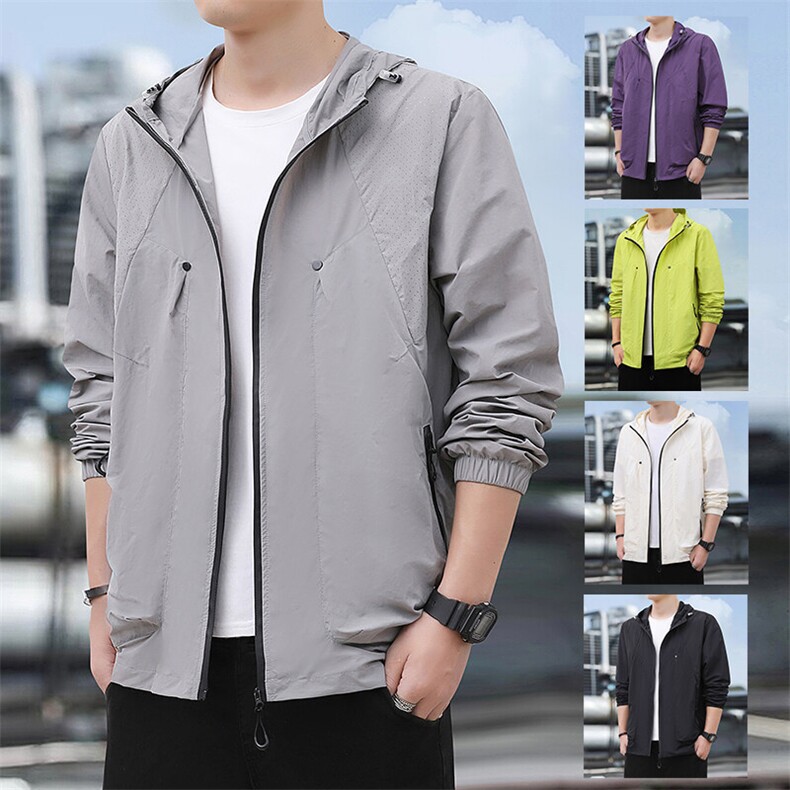 2025夏季新款户外防晒衣皮肤透气凉爽长袖防紫外线防晒服FS745-35,男装夹克,星座1402-1