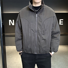 新标902025新款潮流保暖宽松立领白鸭绒羽绒服5875-P255，男装羽绒服，电商A413