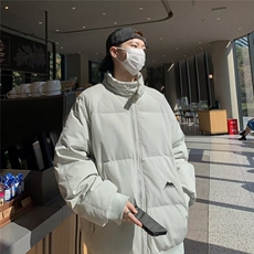 棉服男韩版潮流高街帅气加厚保暖2024冬季新款ins外套MF086-P86，男装棉衣，星座412-3