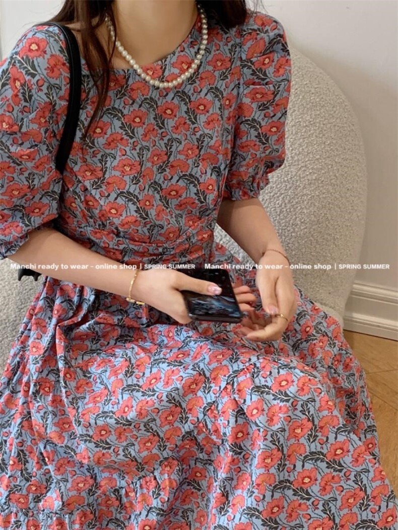 夏季新款韩版连衣裙，女装连衣裙，A 米 格