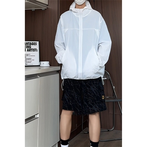 F8038/特P50防晒指数UPF50+防紫外线防晒服男皮肤衣薄外套图片