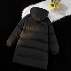 2025长款棉服新秋冬季防寒棉衣外套过膝棉袄情侣HZ8817-P108，男装棉衣，星座610B-1