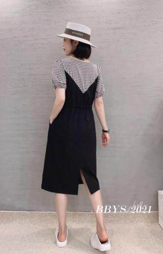 休闲连衣裙，女装连衣裙，百变元素