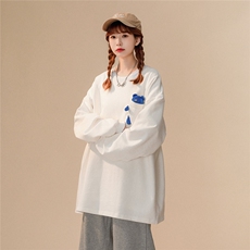 1中性风小熊卫衣女大码M-5XL情侣女潮套头卫衣男WY8745P60控88，男装卫衣，星座226-2