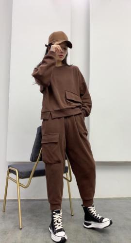 现货春装卫衣卫裤套装,女装卫衣/绒衫,依鼎衣典