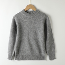 秋冬时尚百搭通勤简约休闲儿童羊绒衫，童装儿童羊绒衫，亚东羊绒制品