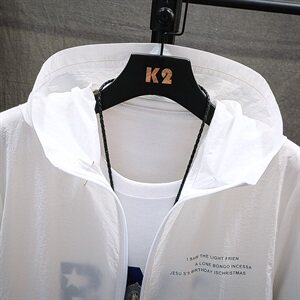 防晒衣服男韩版帅气休闲透气衫夏季外套薄款夏装超薄夹克V88图片