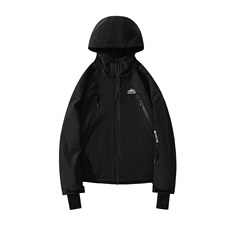 2025冬户外防水防风保暖男中性加绒加厚连帽滑雪服男女HF93-P185，男装棉衣，电商A001