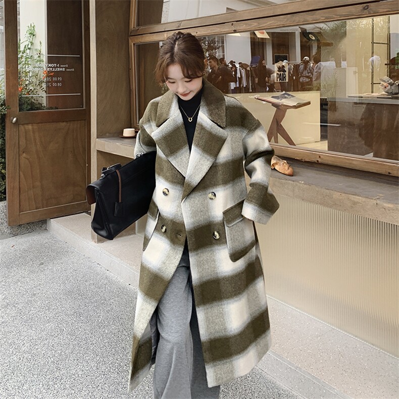新款大货已出，毛呢大衣2B113-8737-P190-K268,女装毛呢外套,2B113