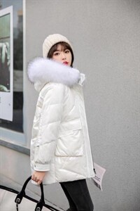 冬季新品，大毛领羽绒服，时尚女装,女装羽绒服,圣伊敏