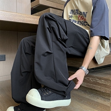 春夏新款冰丝工装伞兵抽绳休闲裤XZ604-K207-特P35控68，男装工装外套，星座604