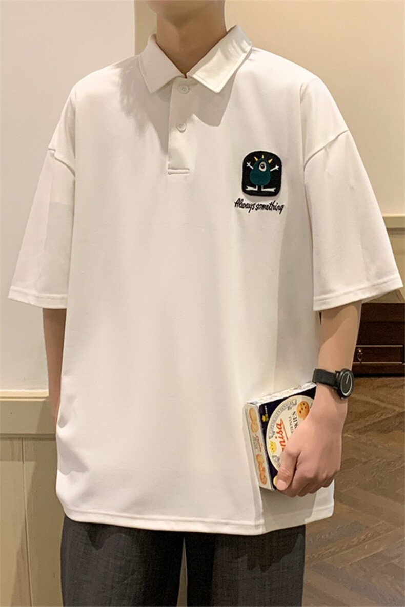 夏季休闲短袖Polo衫男士时尚POLO衫直播高货T恤,男装T恤,电商A409-1
