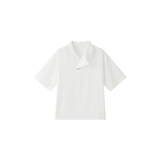小伙立领纯色衬衫男休闲宽松风刺绣衬衣轻熟风A236-82578-P45，男装衬衫，电商A236