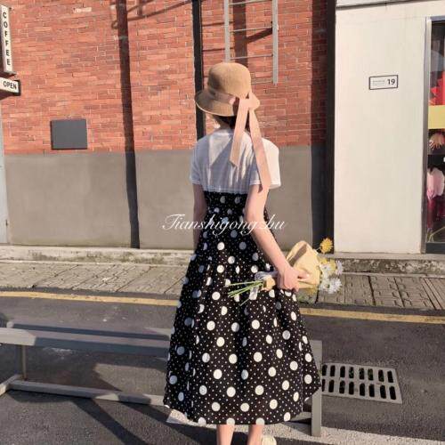 韩版连衣裙，女装连衣裙，天使公主