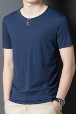 男士短袖t恤夏季男士圆领上衣服半袖体恤潮流休闲男装t桖衫，男装T恤，电商B212（原钱塘6029）