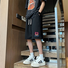 新款菠萝格抖音得物直播宽松男中裤五分短裤K105P28控45，男装牛仔裤，电商C408(原B339-1)