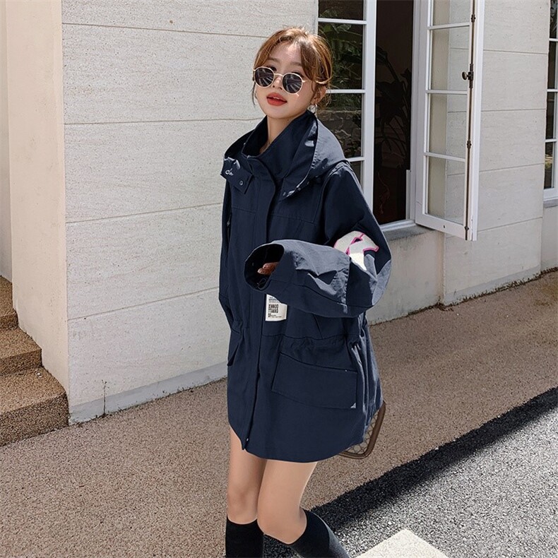 【新款现货】2022秋刺绣重工派克风衣251-606-P165-K228,女装风衣,浙宝189