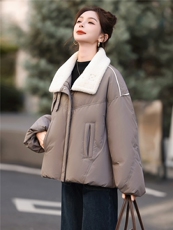 2025冬装新款保暖宽松派克羽绒服，女装羽绒服，鑫鑫格
