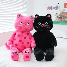 哆来咪网供 网红波点猫公仔