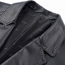 DLSN21023新款2021皮衣男头层牛皮中长款翻领皮风衣P1290，男装皮衣，电商B360
