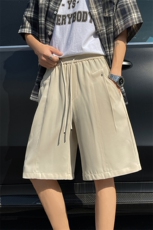 夏季新款美式铆钉休闲西裤男士潮流宽松运动五分短裤2565特批25，男装西裤，电商C305A