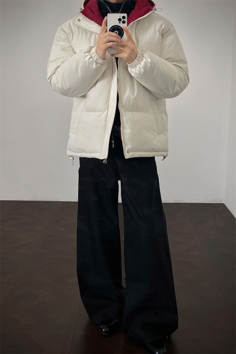 支持二开冬装加棉加厚连帽棉服男女大码棉衣外套面包服M811-P70,男装棉衣,电商A441