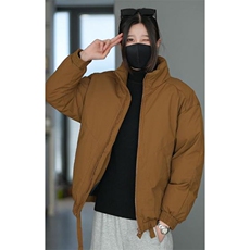 现货冬季美式休闲加厚雪山外套夹克立领纯色三防户外工装棉服，男装夹克，电商A486
