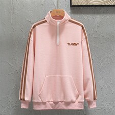 新款POLO衫灰墙挂拍华夫格休闲套头上衣PL3325-P40控58，男装卫衣，星座717