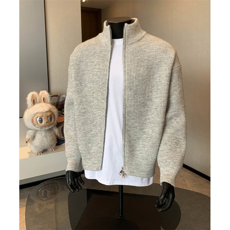 高品质现货男式新款长袖时尚休闲男装开衫毛衣XZ608-HM246-特P46,男装针织衫/毛衣,星座608(原A046)