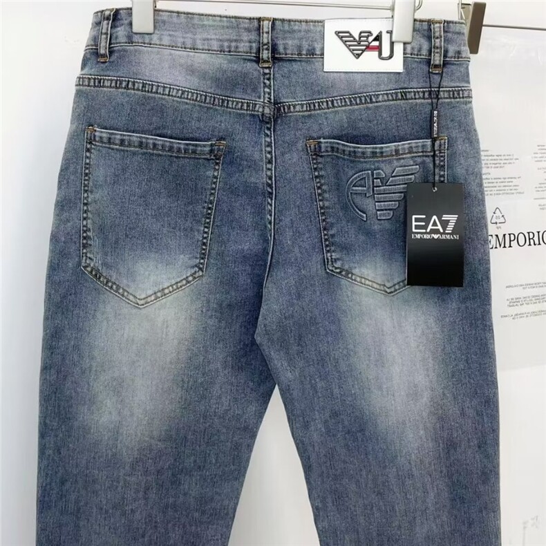 1506-1/KT021/P43欧美高端灰色印花牛仔裤男新款潮牌修身小脚弹力,男装牛仔裤,星座1506-1