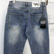 1506-1/KT021/P43欧美高端灰色印花牛仔裤男新款潮牌修身小脚弹力，男装牛仔裤，星座1506-1