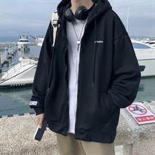 2024秋冬运动宽松休闲连帽开衫卫衣  XW190：特批35图片