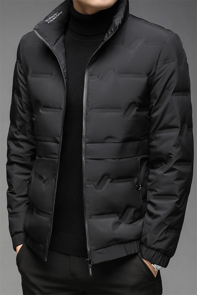 AC9910钱塘2020-3冬季羽绒服白鸭绒防寒保暖外套男加厚P190,男装羽绒服,钱塘207-3