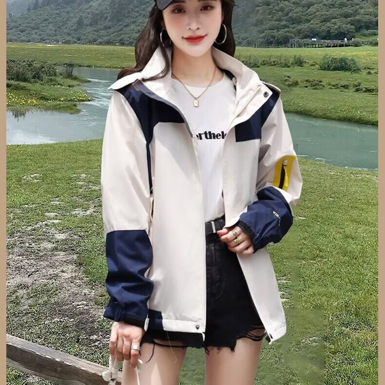 冲锋衣男女三合一可拆卸新款防水防风外套情侣户外登山服夹克,男装夹克,星座1210-1