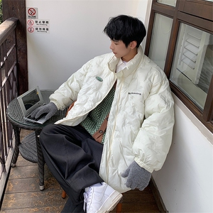 2025美式男潮牌潮流港风高街高中生保暖羽绒棉服A170-M835-TP55图片