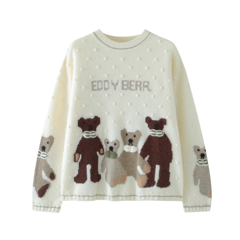 2024年秋季时尚套头针织打底宽松毛衣针织衫，女装羊绒衫，更慕羊绒