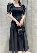 现货 夏季长款连衣裙,女装连衣裙,DS-1