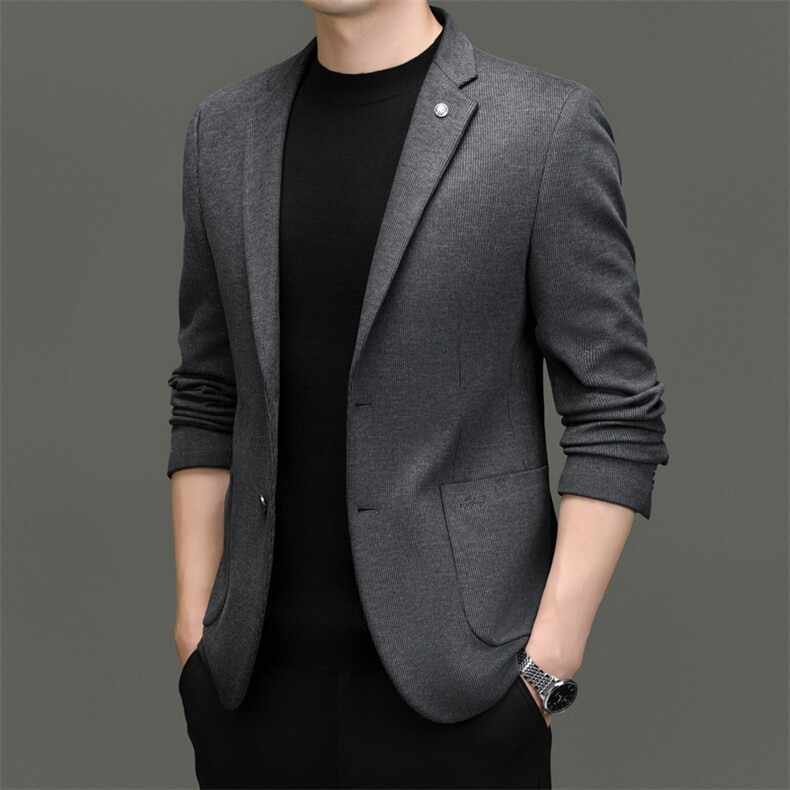 秋季新款西装男西服简约外套西服商务休闲小西装单西，男装西服，电商B360