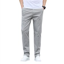 2024夏季款休闲裤男纯棉裤青年男士潮流百搭直筒长裤子6622-P40，男装休闲裤，星座224