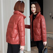 羽绒棉服女士短款2025新款冬季加厚外套小个子中年妈妈洋气小棉衣,女装棉衣/棉服,婷思杰（原婷想服饰）