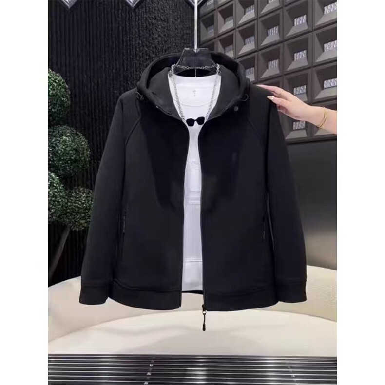 (网图)港风时尚连帽摇粒绒休闲百搭加厚外套上衣313B-DM6923-P85,女装短外套,星座313B