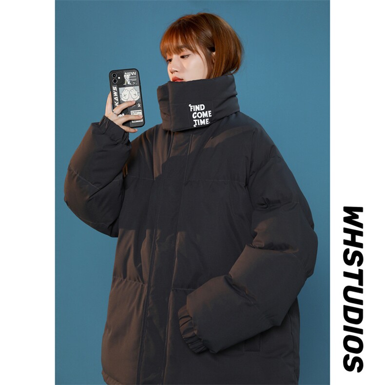 冬季棉衣男女加厚棉袄外套ins情侣款面包棉服M0761-P100,男装棉衣,星座308B-1