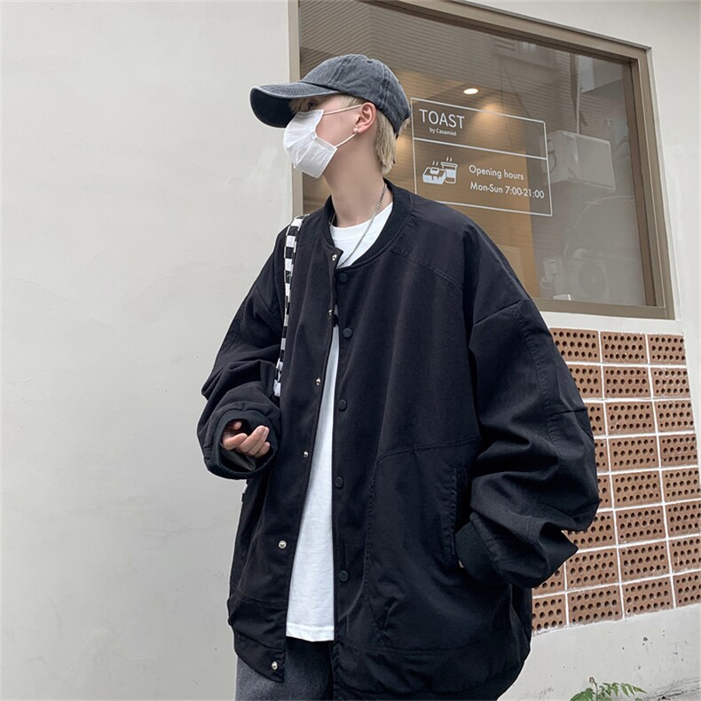 2025秋装棒球服外套男休闲夹克上衣 JK83P95图片