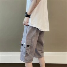 男春季潮流时尚休闲短裤工装裤D105P26，男装休闲裤，星座1116-2