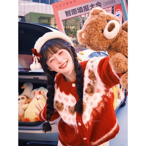 1506A/G31460/P63大码女装春季毛衣新款微胖遮肉上衣图片