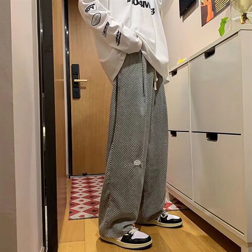 直筒新款青春流行长裤菠萝格运动裤A548P38图片