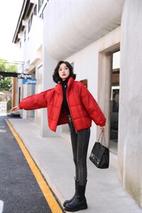 新款羽绒服图片