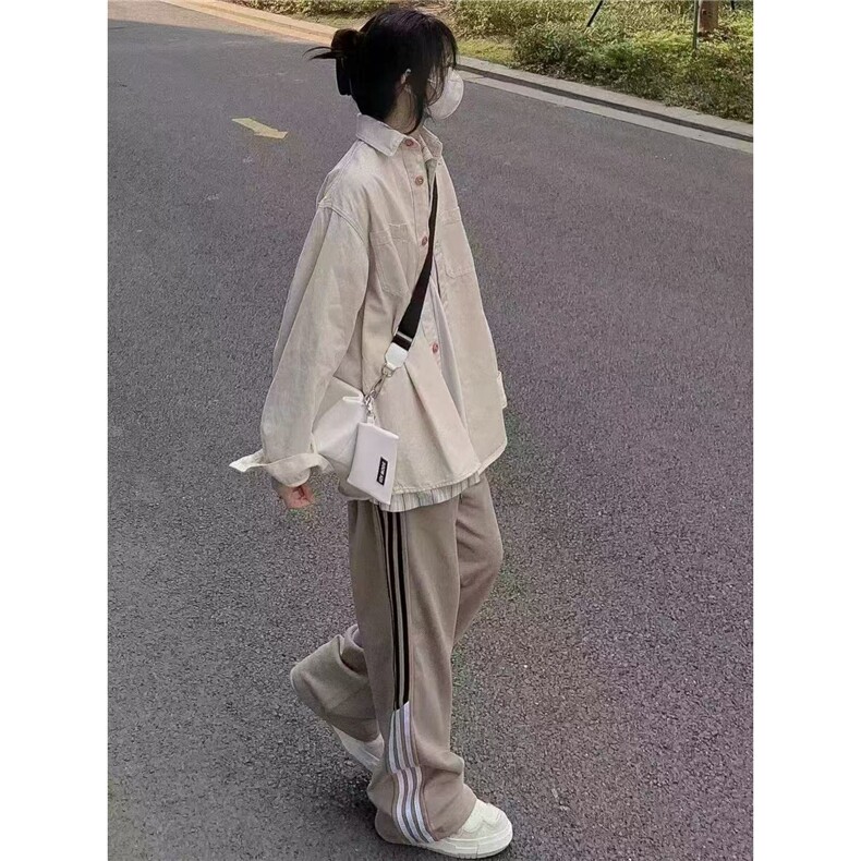 春夏薄款衬衫外套女宽松潮复古情侣牛仔泼墨薄款上衣潮LS203P40,男装衬衫,星座1013-5