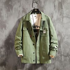 2021春秋季新大码日系水泥墙男潮牌休闲宽松夹克外套J957-P65，男装夹克，电商A001